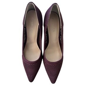 Charles by Charles David Pattie Burgundy Stretch Knit Pumps | Size 8